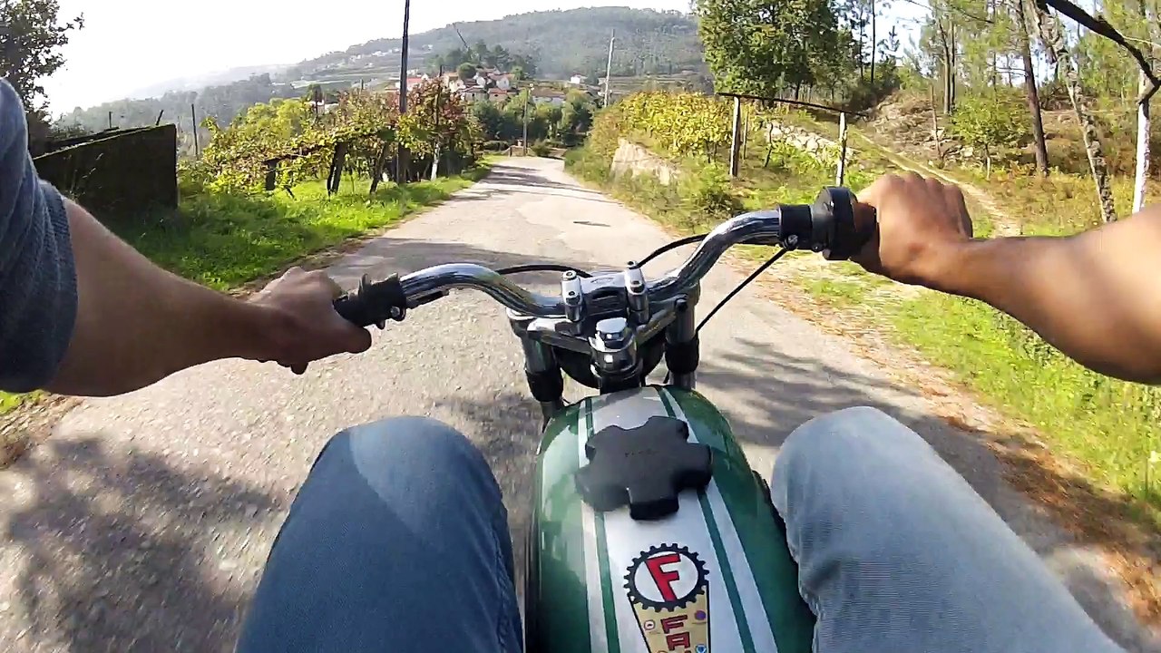 A 1ª Vez Que a #GreenZefa Colou o Pistao | Famel XF-17 Top Speed