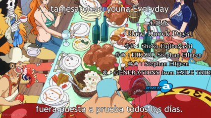 One Piece Opening 18 Hard Knock Days Video Dailymotion