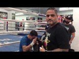 rios and funez seconds after sparring - esnews boxing