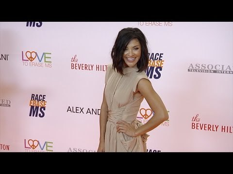 Jessica Szohr 2017 Race to Erase MS Gala Orange Carpet