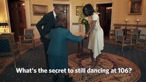 Dream come true_ woman, 106, dances with Obamas
