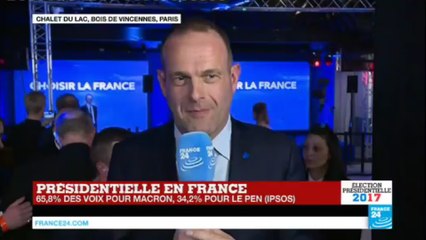 Macron président : "Ce n'est absolument pas une défaite", affirme Steeve Briois (FN)