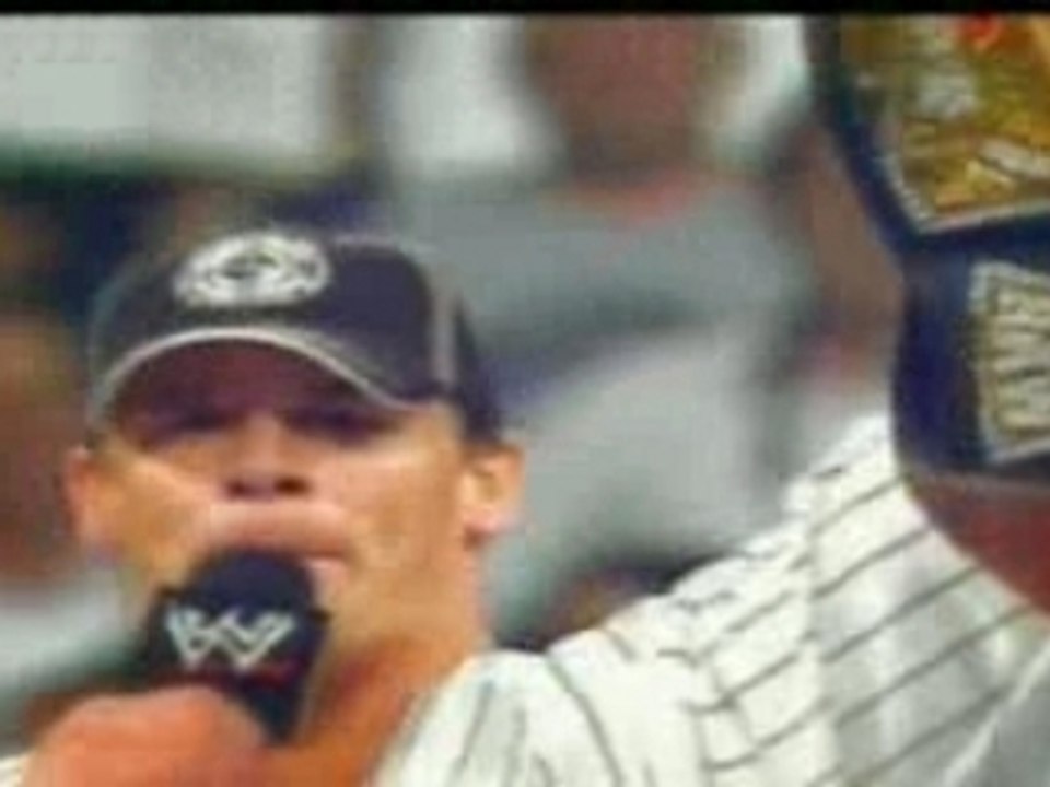 The WWE champion John Cena (Raw clip)-My time is now