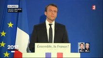 Discours d'Emmanuel Macron : 