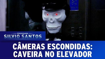 Câmeras escondidas: Caveira no Elevador