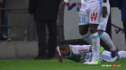 Patric Evra Debut Goal HD - Marseille 2-1 Nice - 07.05.2017 HD