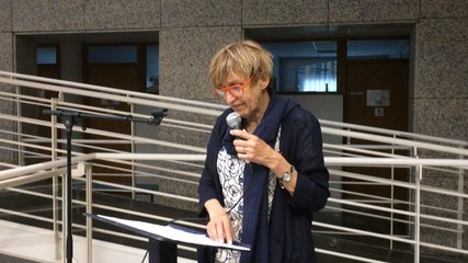 Le discours de Thérèse Thiéry à Lanester, extrait