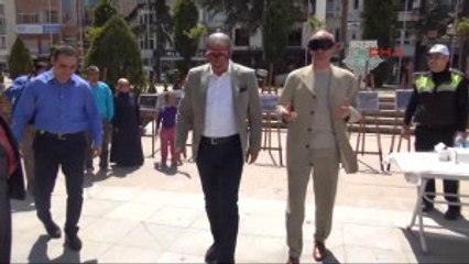 Tokat'ta Protokolün Alkol Gözlüğü Imtihanı