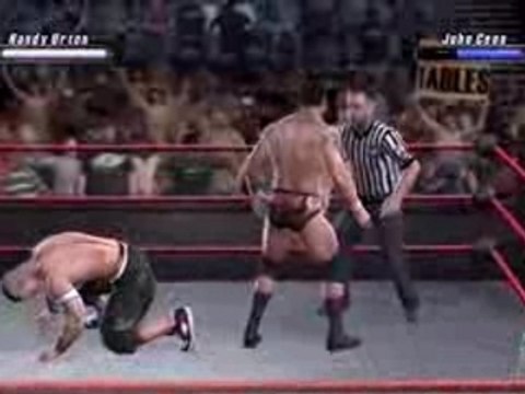 WWE SmackDown! vs Raw 2008 Randy Orton doing an Super-RKO