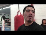 Funny Brandon Rios Rips Justin Bieber Sparring Partner - you're a pussy! esnews