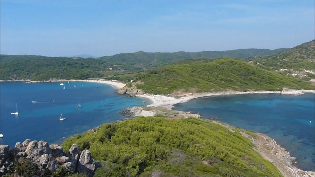 LES PLAGES DE L'ESCALET A ST TROPEZ (surnommée la petite Corse)