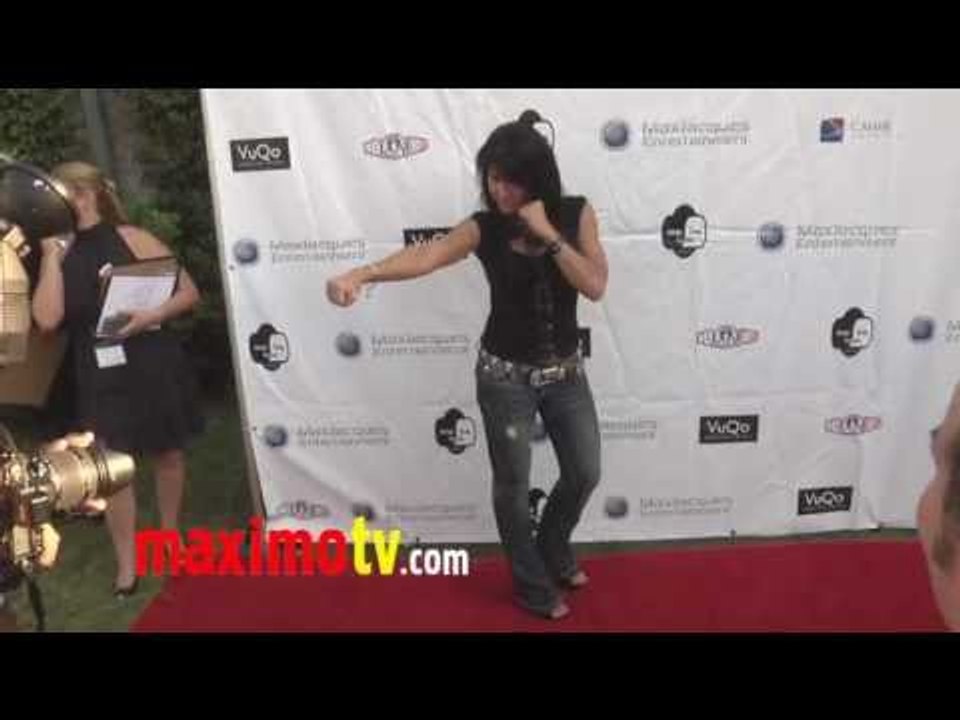 Boxing Champion Mia St. John at "Rock The Mansion" 2011 Arrivals