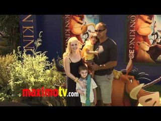 Melissa Joan Hart and Family at "The Lion King" 3D Premiere