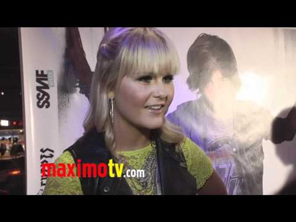 Ashlee Keating Interview at Jimmy Bennett's Single Release Party