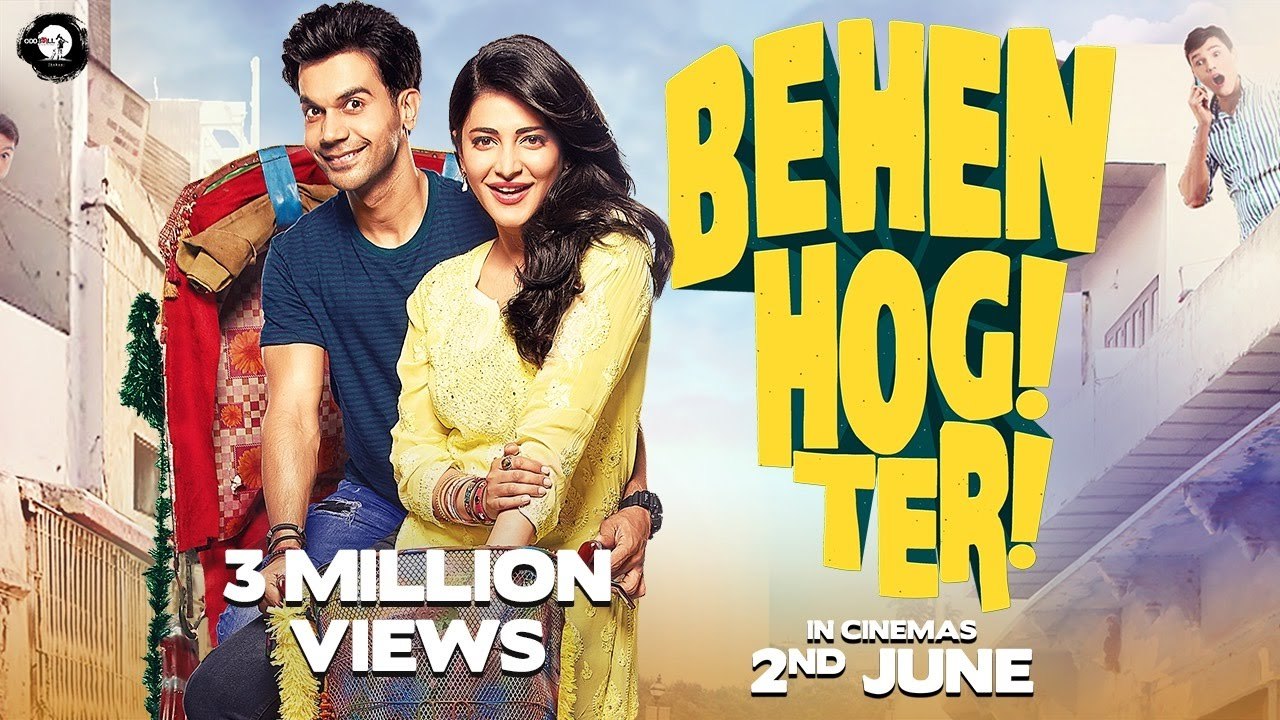 Behen Hogi Teri - Official Trailer | Rajkummar Rao | Shruti Haasan | Gautam Gulati