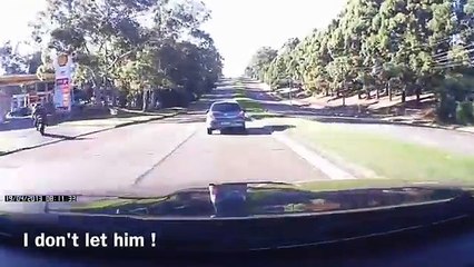 Finally Police Arounnt , Bad driver gets caught by