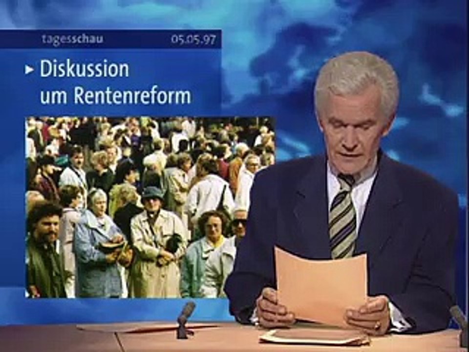 Tagesschau | 05. Mai 1997 20:00 Uhr (mit Wilhelm Wieben) | Das Erste