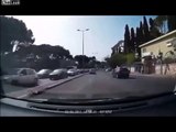 En Israel ça conduit pas super bien Accident incroyable