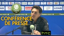 Conférence de presse FC Sochaux-Montbéliard - Amiens SC (1-2) : Albert CARTIER (FCSM) - Christophe PELISSIER (ASC) - 2016/2017