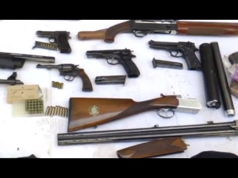 Reggio Calabria - Armi ed estorsioni, 4 arresti in operazione Lampo (06.05.17)