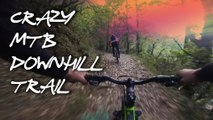 MTB Downhill Forest Trail Dhanaulti India - GoPro Footage - #JPiyushUnChained