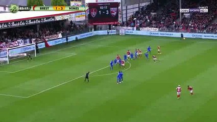 Zakaria Diallo Goal HD - Brest	2-3	Nimes 06.05.2017