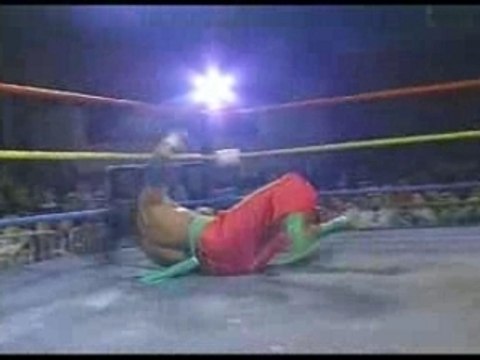 WWE- ECW Chris Benoit vs. Sabu - Benoit Breaks Sabu's Neck
