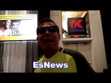 Julio Cesar Chavez Sr On Canelo vs Chavez Jr - esnews boxing