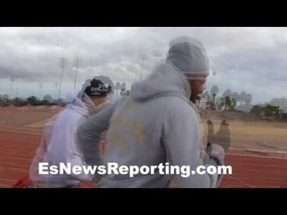 Intense Christmas sprints Alex Ariza and Thomas Dulorme - EsNews Boxing