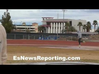 Alex Ariza training Thomas Dulorme - EsNews Boxing