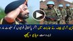 Indian Army Chief Praising And Saluting Pakistan Army Soldiers – Must Watch