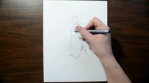3D Drawing of Cupid - Trick Art on Line Paper Illusion-5czbwjKN