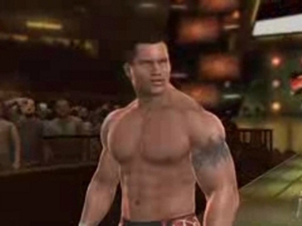 Smackdown vs raw 2008 Randy Orton entrance Ps3