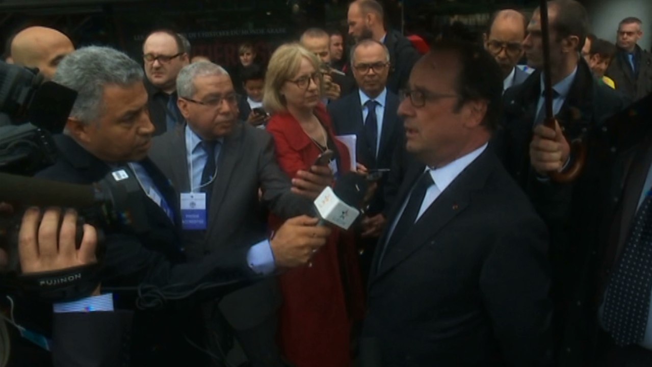 Interview à l'Institut du Monde Arabe