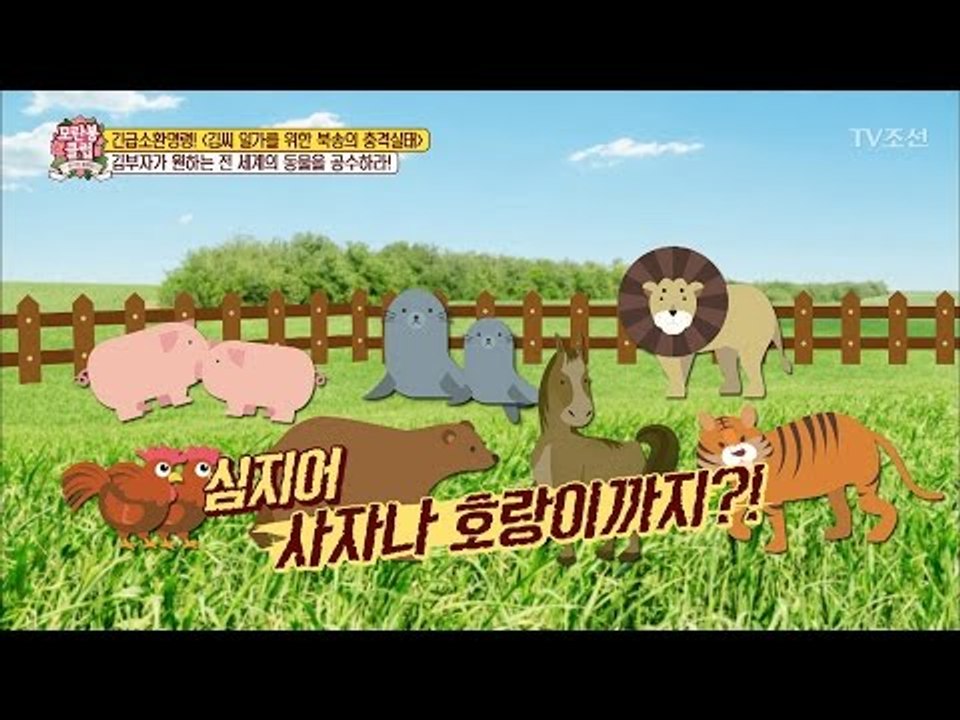 김부자는 사자나 호랑이 고기를 먹는다?! [모란봉 클럽] 86회 20170506
