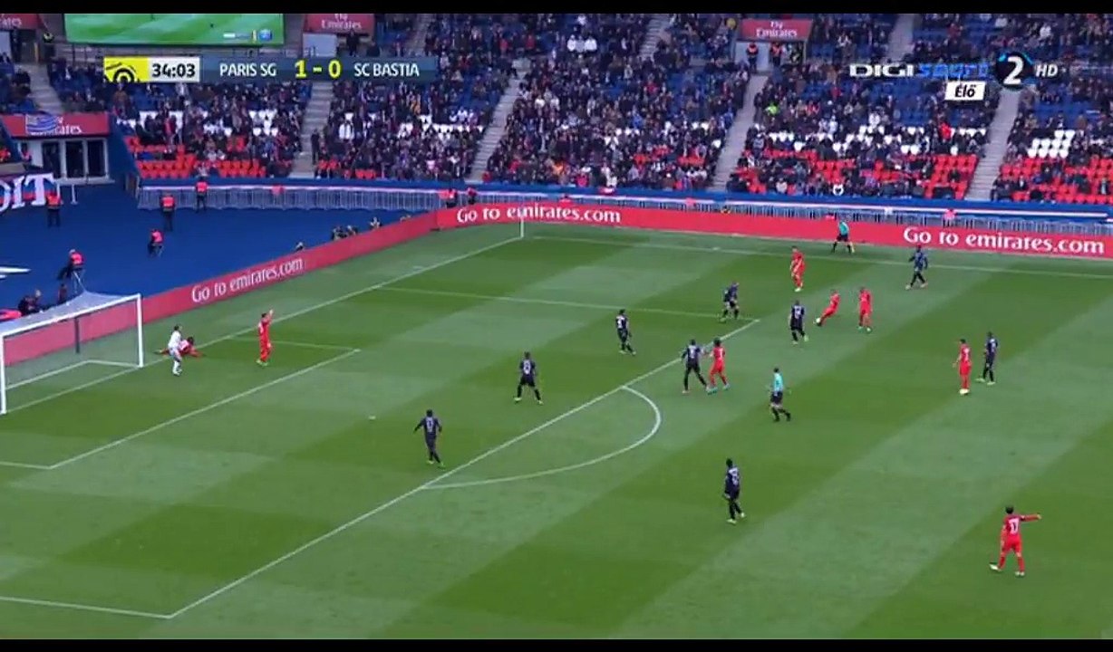 Marco Verratti Goal HD - PSG 2-0 Bastia - 06.05.2017