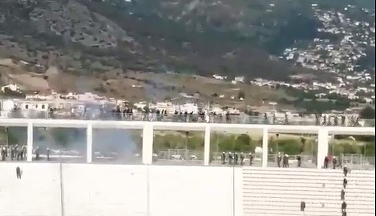 Τα επεισόδια μεταξύ των οπαδών του ΠΑΟΚ και της ΑΕΚ - 06.05.2017