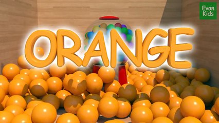 Gumball Machine 3D - Fun and Creative Animation - Learn Colors - Toddler learning video