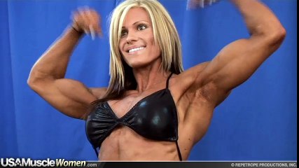 Britt Miller: NPC Nationals 2006 Backstage Posing Part 2