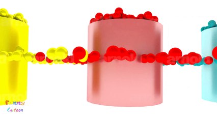 Learn Color With Colorful Balls - Color Balls for Kids - Nursery Rhymes - Learn Number