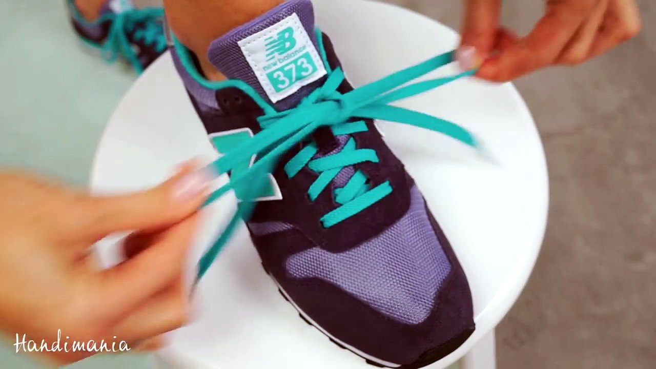 Faites vos lacets en 2 mouvements !!