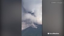 Guatemala's 'Volcano of Fire' spews ash high into the air