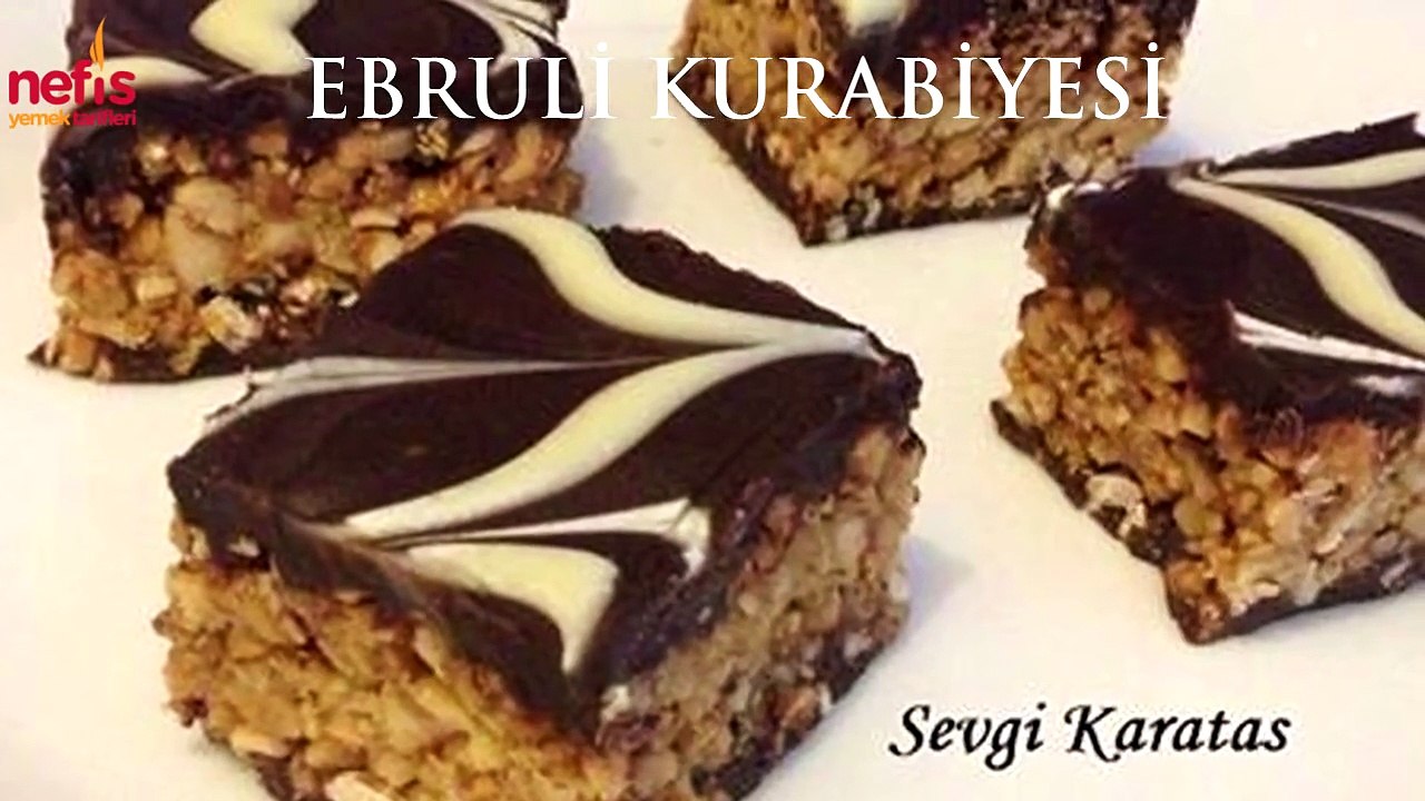 Ebruli Kurabiye Tarifi