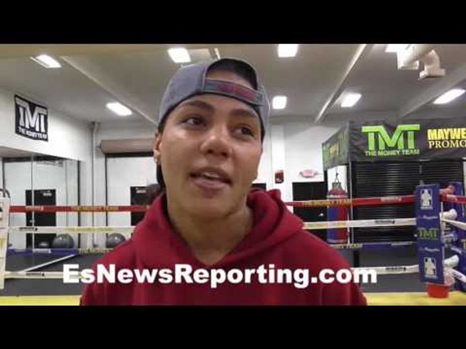 Ava Knight 4 times world champ talking boxing - EsNews Boxing