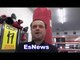 Julio Cesar Chavez Jr Team Guadalupe Valencia update on Canelo Fight EsNews Boxing