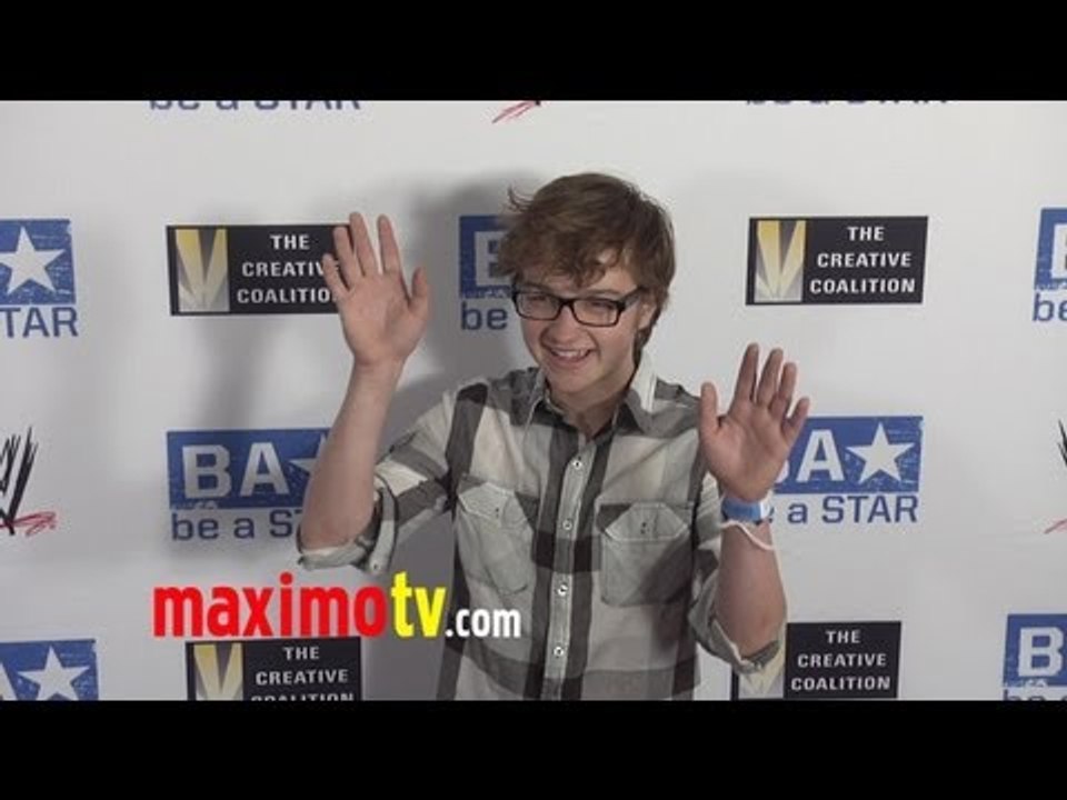 Angus T. Jones "Two and a Half Men" at WWE SummerSlam 2011 LA Event