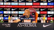 Spalletti in conferenza stampa alla vigilia di Milan-Roma