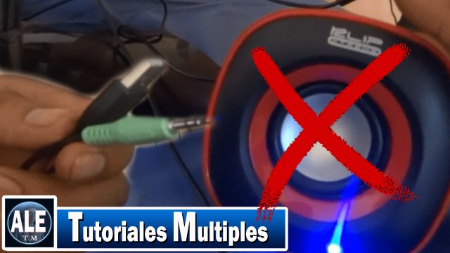 Como Eliminar Sonido Molesto En Parlantes Con Conexión Usb / Solucionar Ruidos Molestos del Parlante del PC