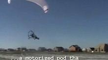Flying Russian Car