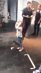OLI en el final de la función de Abracadabra en Tigre 1 - 05 de Mayo